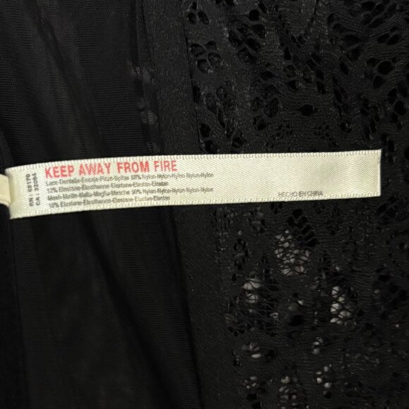 Anthropologie The Giselle Lace Bustier Long-Sleeve XL Black - Picture 8 of 8